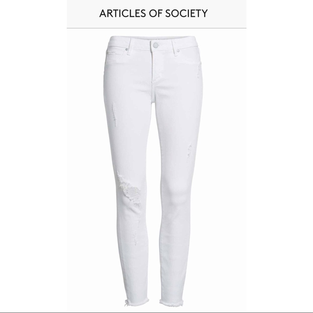 Distressed Skinny Jean Carly/Articleof Society,27 - Picture 4 of 8